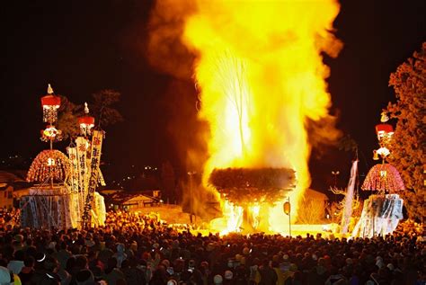 Festivals of Japan: Nozawa Fire Festival - GaijinPot