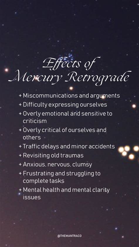 What is Mercury Retrograde? What It Means and the Effects – The Mantra ...