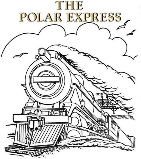 Polar Express Printable Coloring Pages - Printable Word Searches