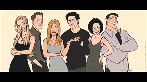 Friends Cartoon Wallpaper