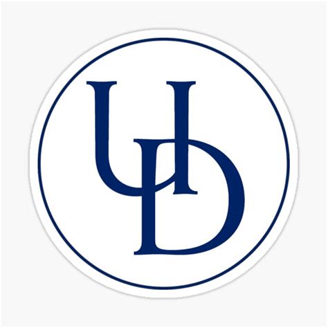 "University of Dubuque UD Logo" Sticker by emilydraeger | Redbubble