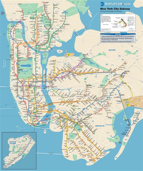 New York Map High Resolution