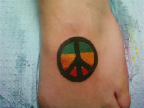 Rastafarian Peace Sign Tattoo by xX-JD-Xx on DeviantArt