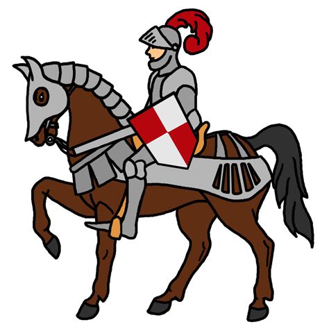 Free Knight On A Horse Clipart