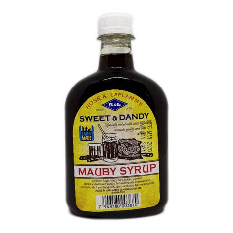 R&L Sweet & Dandy Mauby Syrup -375ml