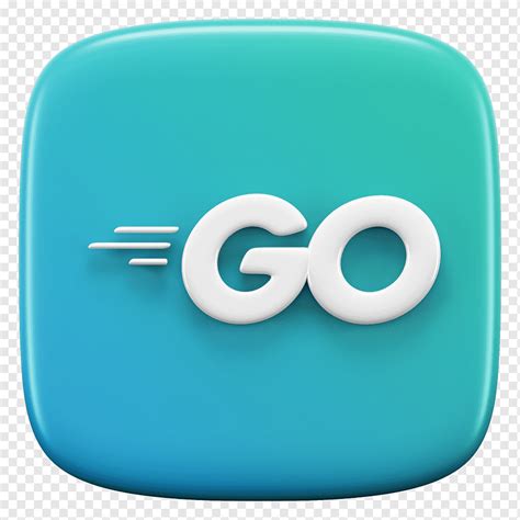 Golang, go, google, programming language, systems programming, golang logo, 3d icon, png | PNGWing