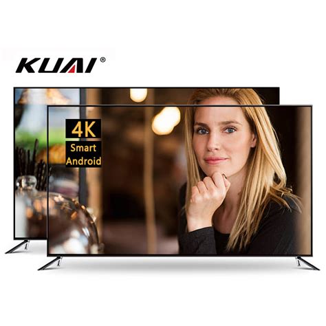 China TV Manufacturer Custom 24 32 43 55 65 70 75 85 100 Inch Smart Android TV Television Flat ...