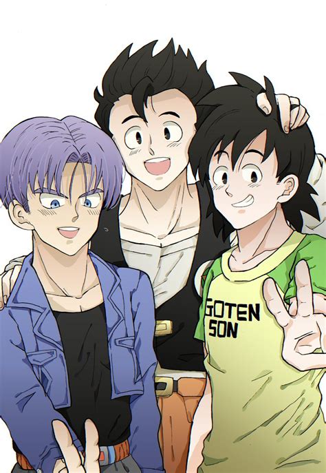 #MiraiTrunks #Trunks #Gohan #Goten #Fanart Gohan And Goten, Vegeta, Dbz ...