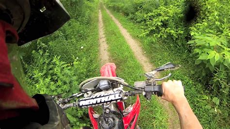 Honda Crf250x Enduro Trail Riding Gopro - YouTube