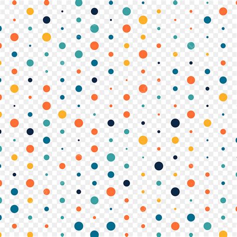 Random Dot Pattern Vector Art PNG, Colorful Random Dots Pattern ...