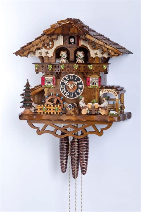 Original handmade Black Forest Cuckoo Clock / Made in Germany 2-6259t - The world of Cuckoo ...