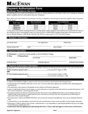 Fillable Online StarRezPortal - Welcome to the MacEwan Residence Application ... Fax Email Print ...