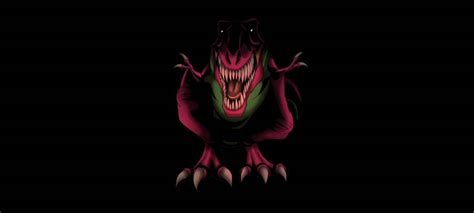 Godzilla Barney At The Black Screen by Flowey2010 on DeviantArt