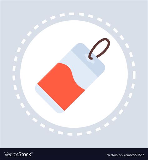 Medical tag icon healthcare service logo Vector Image