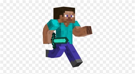 Minecraft Clipart Steve Running - Transparent Background Minecraft Steve Png - Free Transparent ...