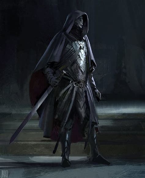 ArtStation - Assassin Sketch - by John J Park, Brainstorm School