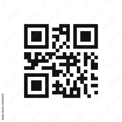 Qr code isolated design sample . Modern technologies. Instantaneous ...