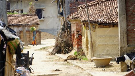 Premium Photo | View of bihar village image