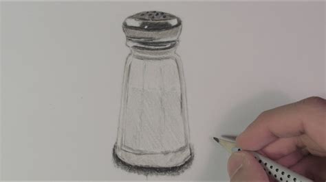 Realistic Salt Shaker (Speed Drawing) - YouTube