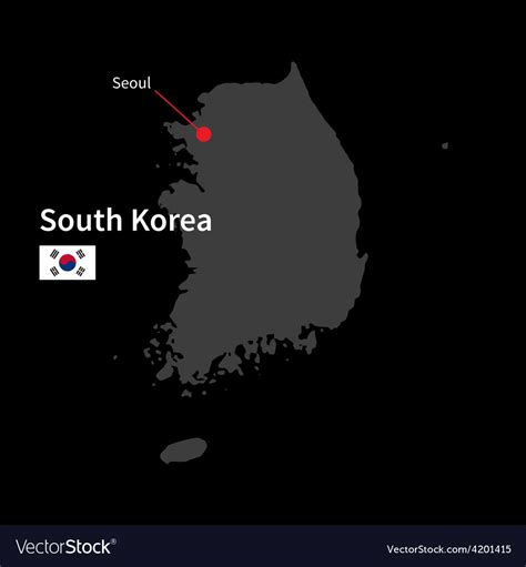 South Korea Capital Map