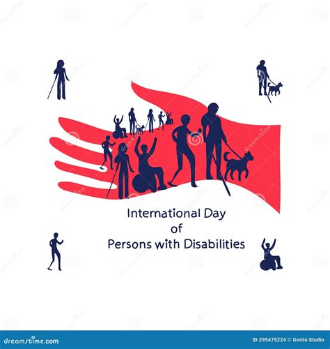 International Day of Persons with Disabilities Vector Illustration ...