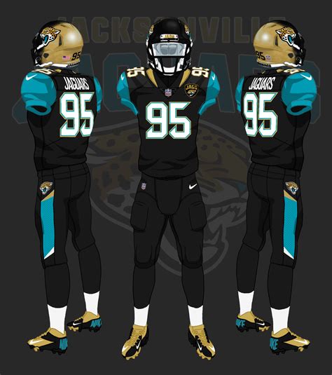 Jacksonville Jaguars 2013 - 2017 uniforms by CoachFieldsOfNOLA on ...