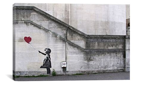 Banksy Wall Art Prints on Gallery Wrapped Canvas | Groupon