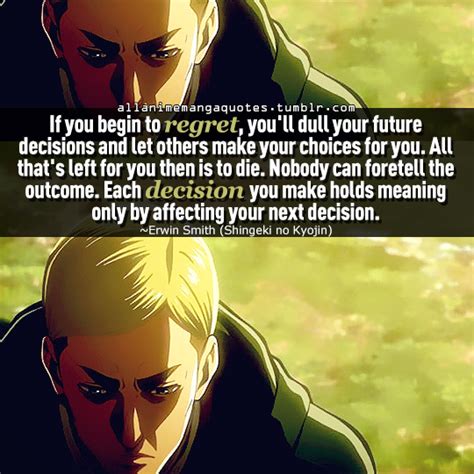 Attack On Titan Erwin Smith Quotes - pic-zit