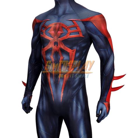 Spiderman 2099 Cosplay Costumes Miguel O'Hara Cosplay Suit