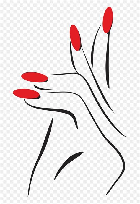 Hand Nail Clipart Transparent Png Hd Women Nails Hand Logo Nails Png ...