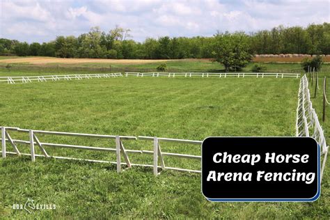 Building a Horse Arena On a Budget & 6 Cheap Fencing Ideas