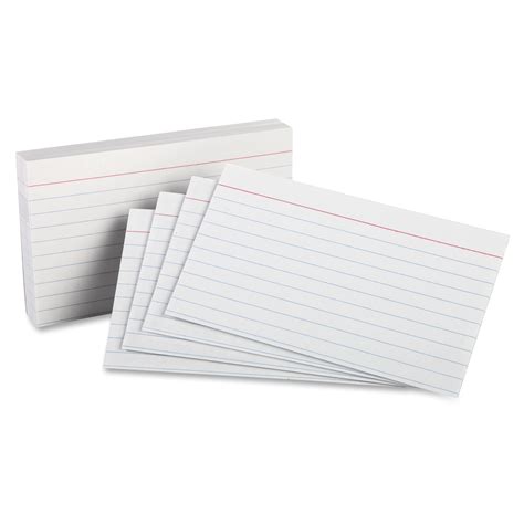 3x5 Ruled Index Cards - Ready-Set-Start