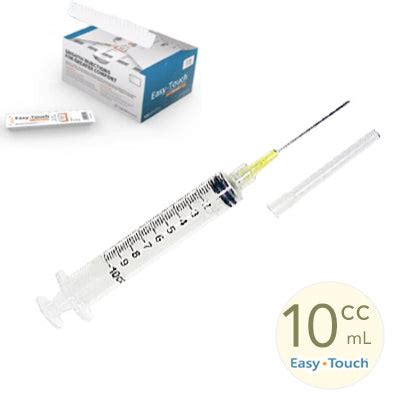 10ml, 20 Gauge x 1" Syringe and Needle | $9.99