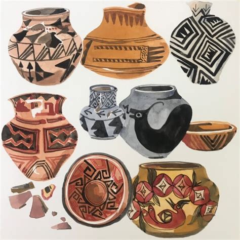 Pueblo Pottery - Etsy