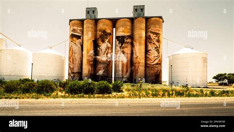 Silo Art #2 Stock Photo - Alamy