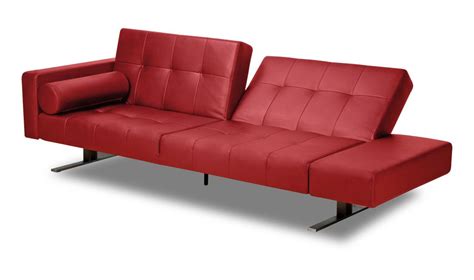 Sleeper sofa | Red leather sofa, Red leather couches, Leather sofa