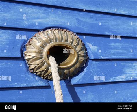 anchor hawse hole Stock Photo - Alamy