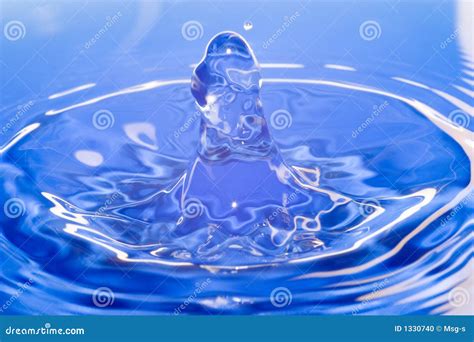 Column of water stock photo. Image of hygiene, drink, macro - 1330740