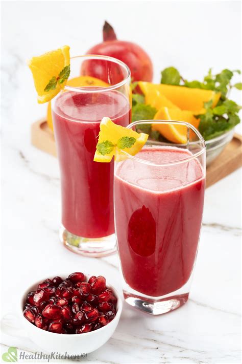 Top 10 Pomegranate Juice Recipes: Potassium-Rich, Red Summer Drinks