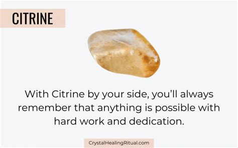 10 Surprising Side Effects of Citrine - Crystal Healing Ritual