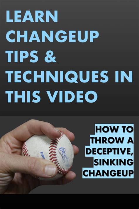 Learn #changeup tips from Coach Dan Blewett Baseball Training Drills, Baseball Workouts ...