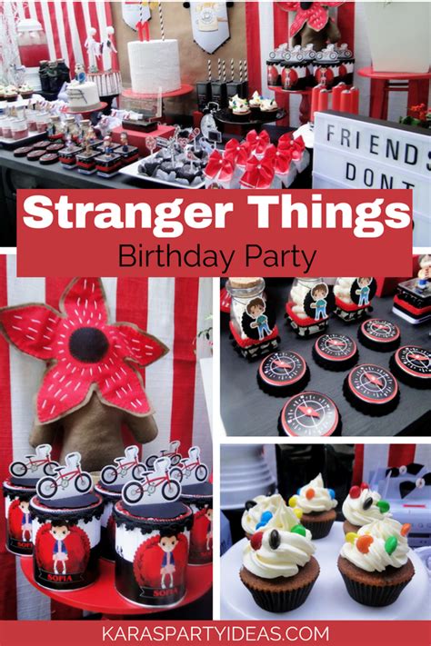 Kara's Party Ideas Stranger Things Inspired Birthday Party | Kara's ...