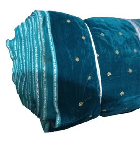 Blue Velvet Fabric, For Clothing at Rs 150/meter in Bengaluru | ID ...