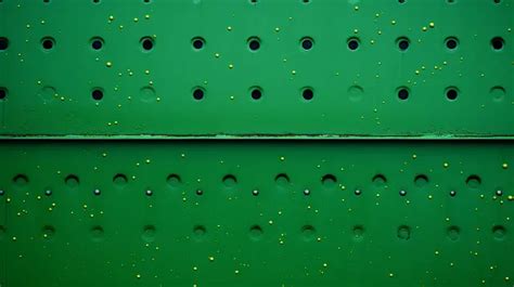 Metallic Abstract Green Texture Iron Dots On An Outdoor Metal Wall Background, Rustic Texture ...