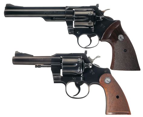 Two Colt Trooper Revolvers