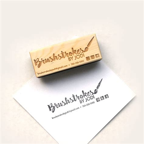 Custom Rubber Stamps - Brickbubble