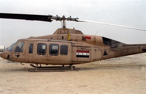 Iraqi Air Force Bell 214ST transport helicopter in the Gulf War image ...