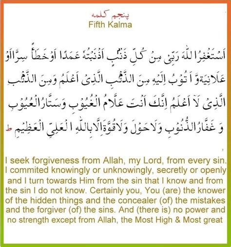 six-kalma-in-islam - Hifz-e-Quran | Learn Online Quran