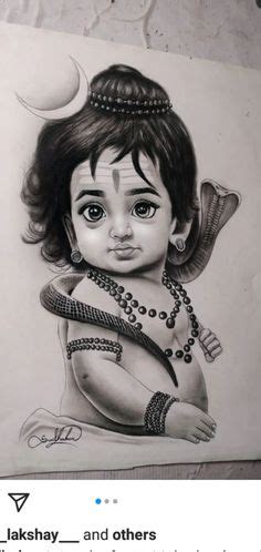 Pencil Portrait Drawing, Book Art Drawings, Art Drawings Sketches Pencil, Shiva Art, Krishna Art ...