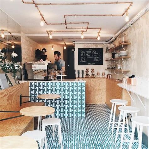 The 10 Hottest Coffee Shop Tile Installs | Coffee shop interior design ...